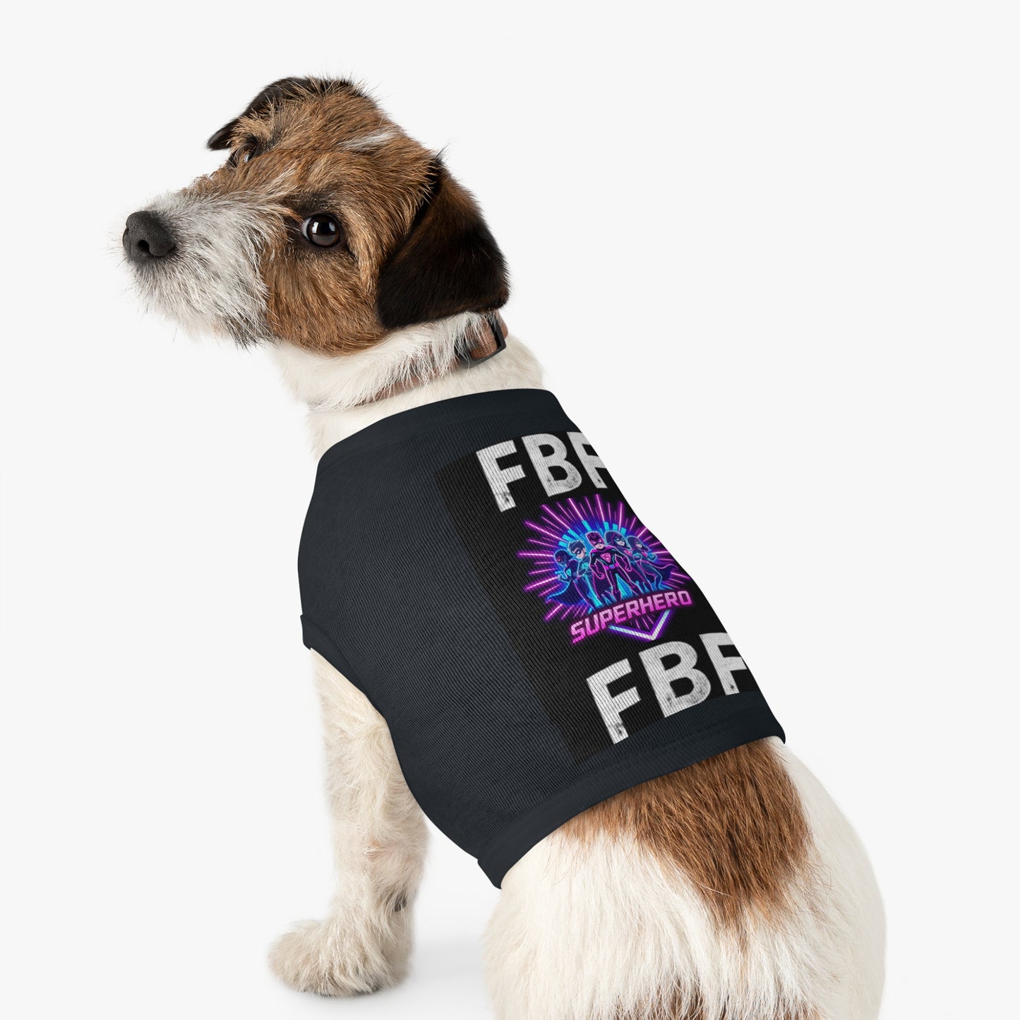 Superhero Pet Tank Top | Cute Dog Shirt, Pet Apparel for Comic Lovers, Gift for Pet Owners, Summer Wear, FBF Design