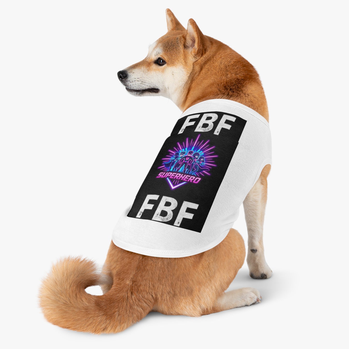 Superhero Pet Tank Top | Cute Dog Shirt, Pet Apparel for Comic Lovers, Gift for Pet Owners, Summer Wear, FBF Design