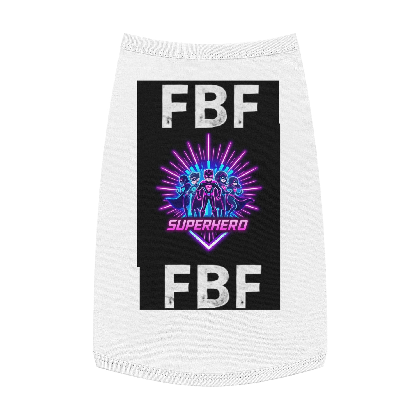 Superhero Pet Tank Top | Cute Dog Shirt, Pet Apparel for Comic Lovers, Gift for Pet Owners, Summer Wear, FBF Design