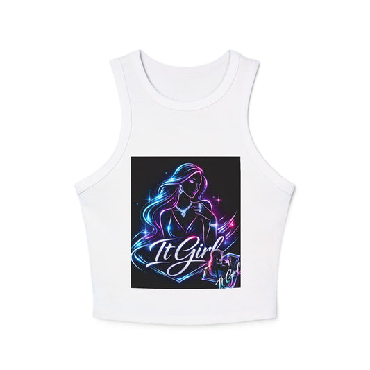 Women's Micro Rib Racer Tank Top