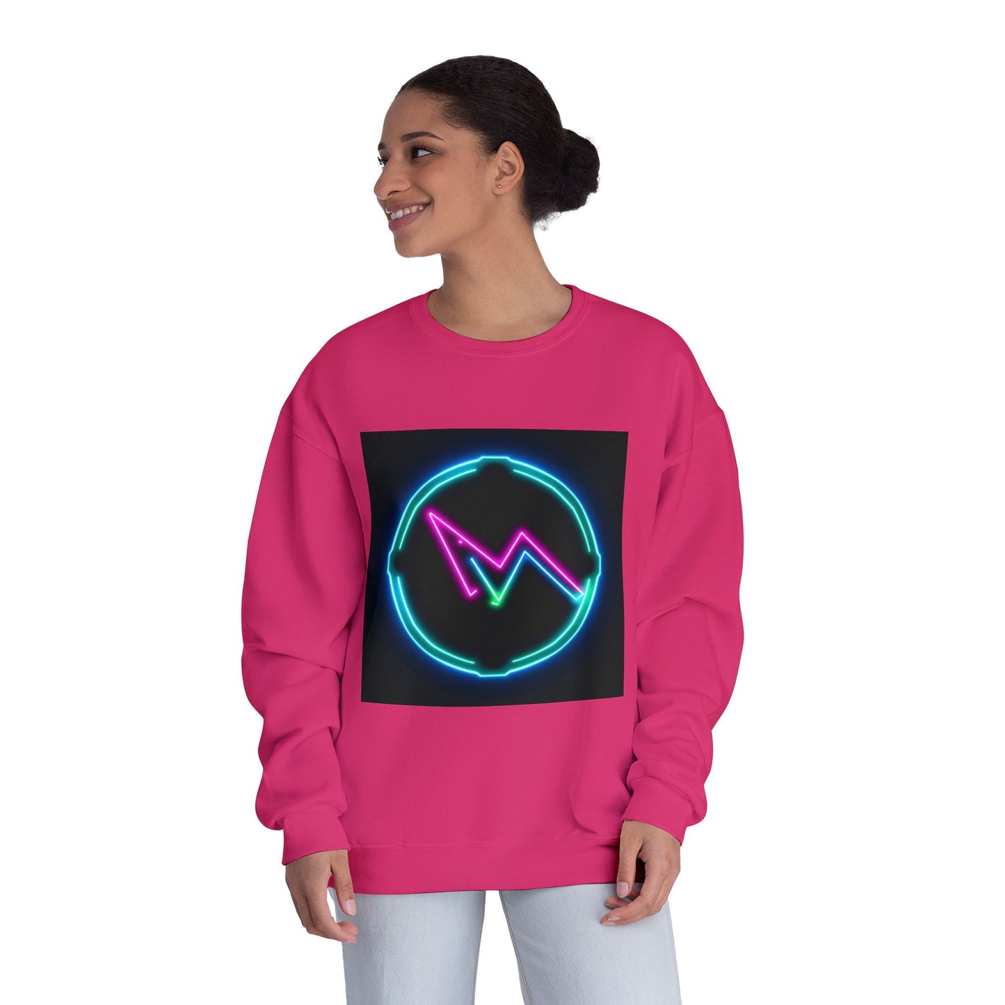 Neon Pulse Unisex Crewneck Sweatshirt