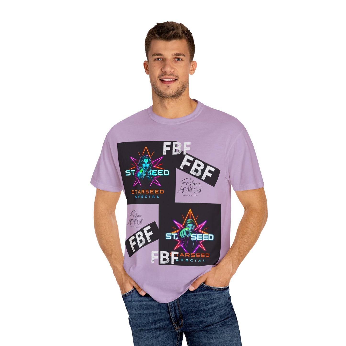 Garment-Dyed T-shirt, Trendy Graphic Tee, Casual Streetwear, Gift for Fashion Lovers, Unisex Style, Everyday Wear