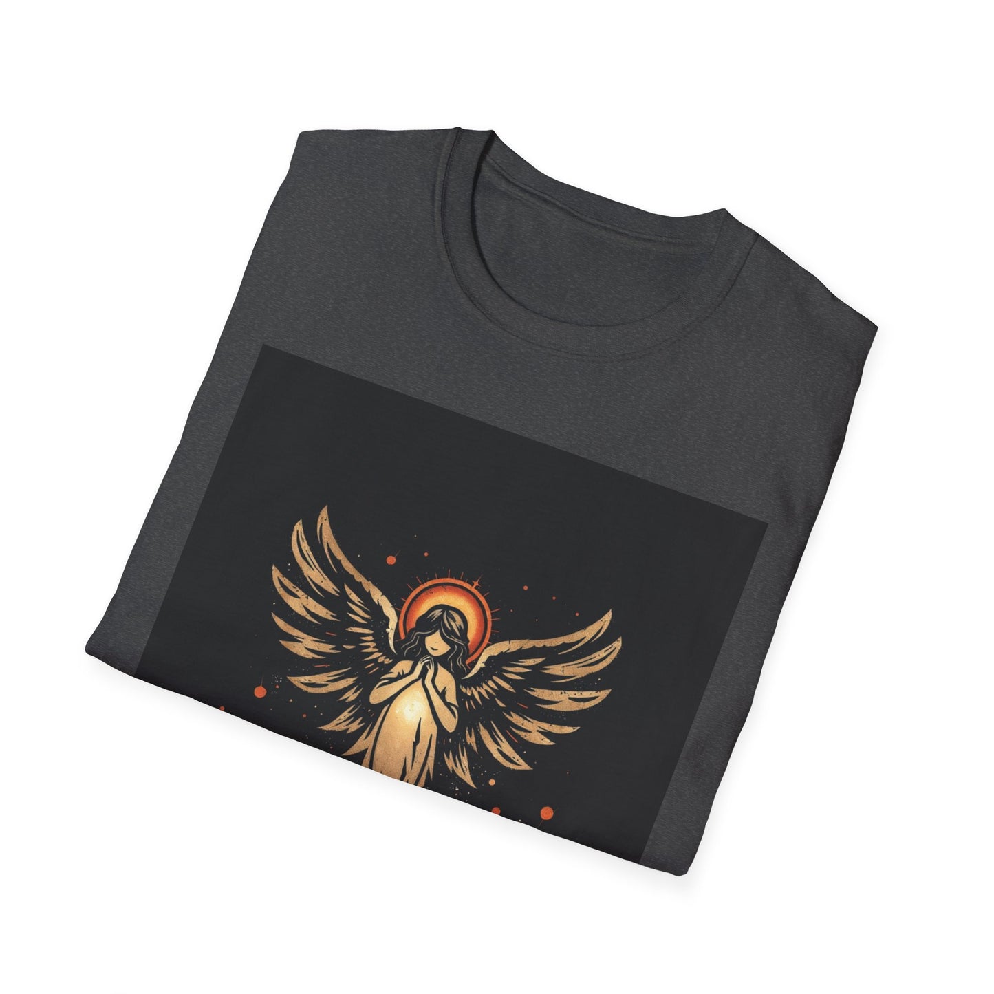 Earth Angel Unisex T-Shirt | Softstyle Tee for Comfort, Great Gift for Birthdays, Casual Wear, Spiritual Gifts, Music Festivals