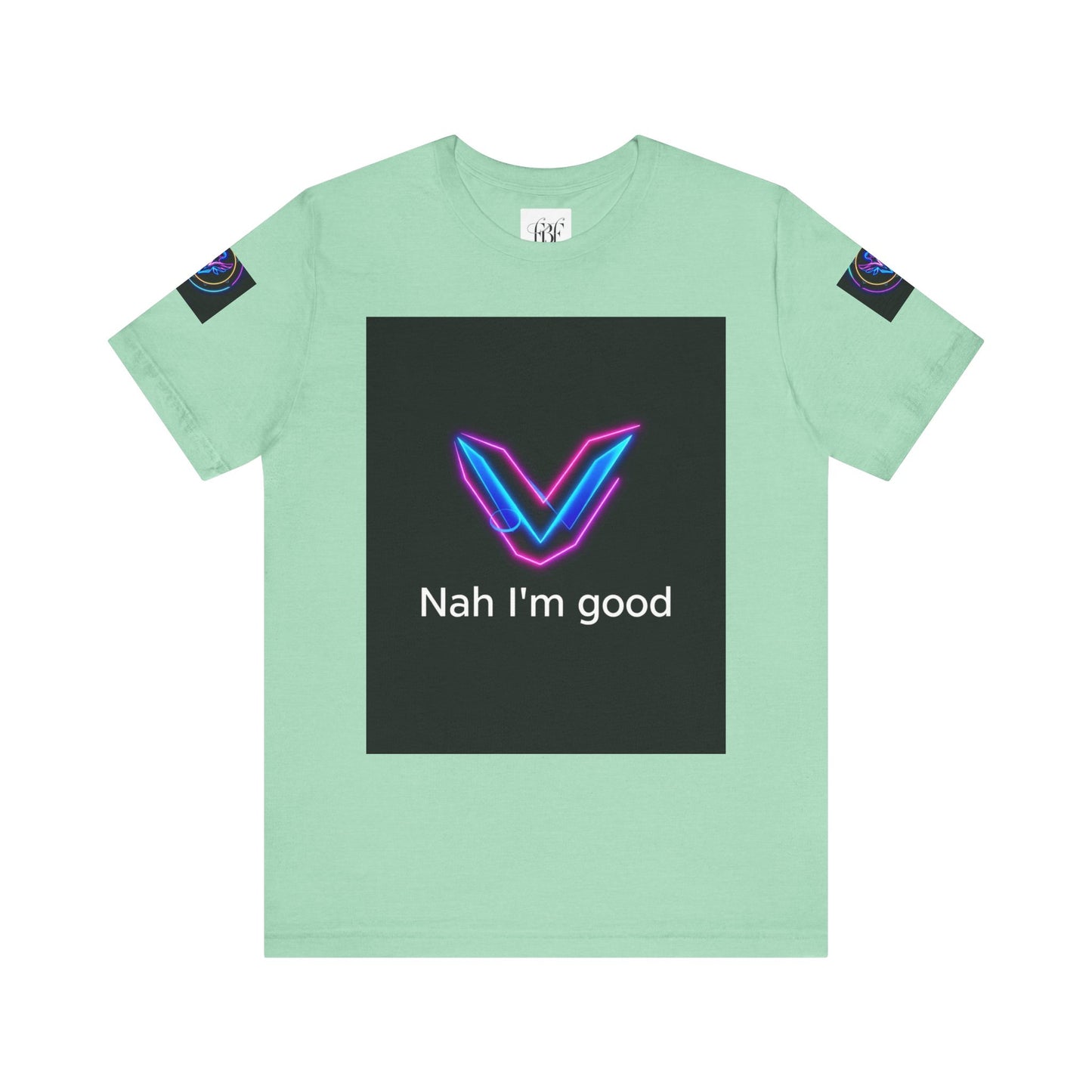 Neon Graphic Tee for Trendy Vibes, Casual Wear, Gift for Friends, Streetwear, Relaxed Fit, Graphic Art Tee