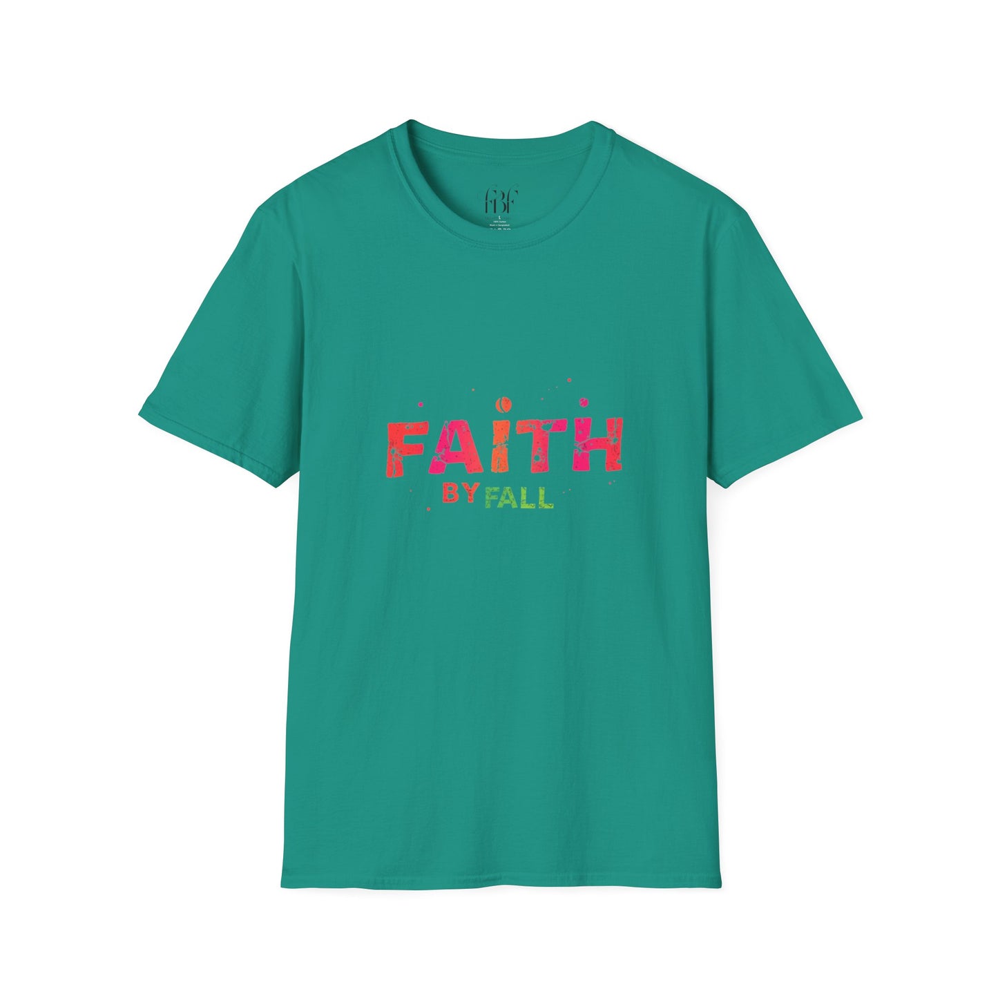 Faith-Inspiring Unisex Softstyle T-Shirt, Everyday Wear, Gift for Her, Christian Apparel, Inspirational Tee, Spiritual Comfort