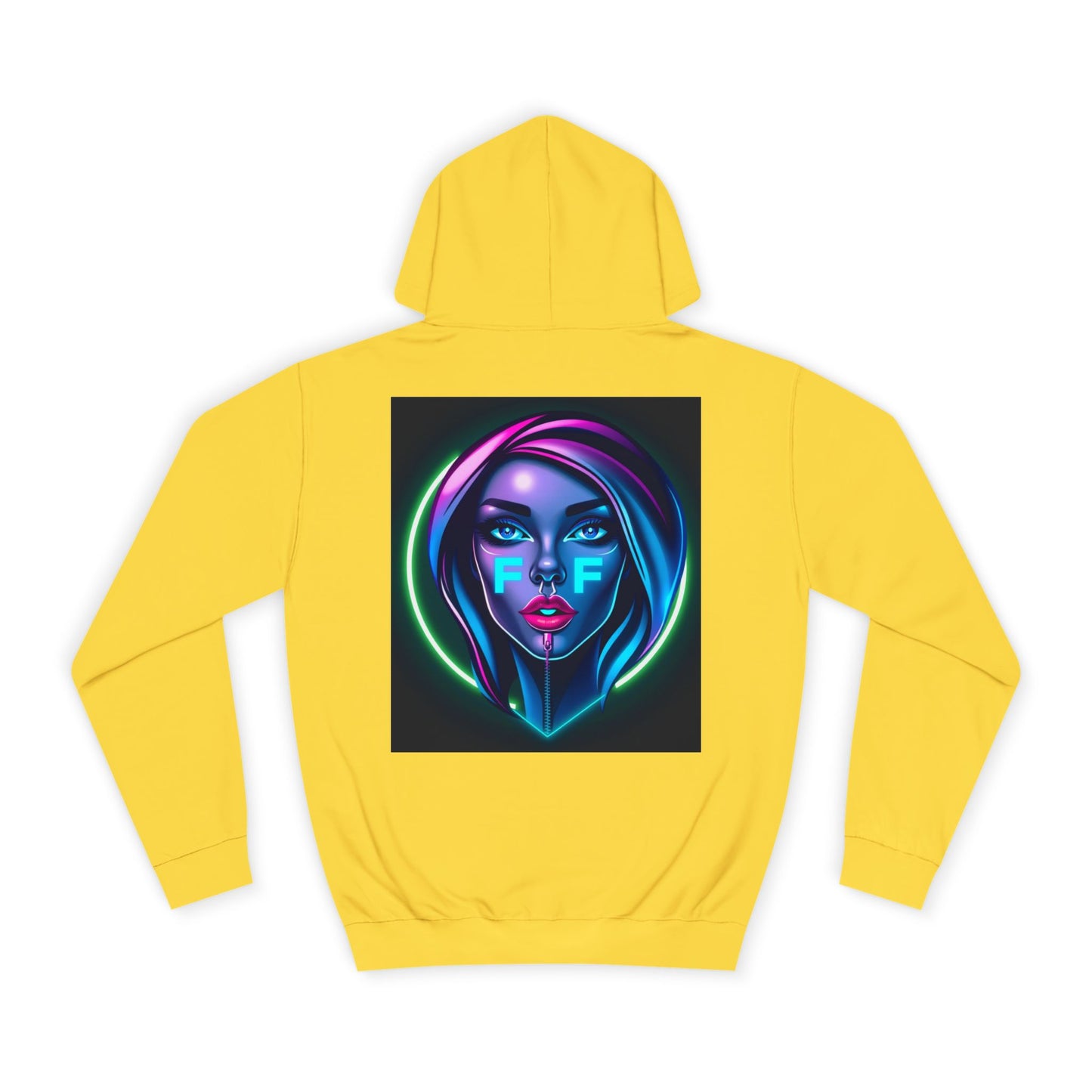 Vibrant Unisex College Hoodie with Neon Graphic Design, Trendy Sweatshirt, College Apparel, Unisex Hoodie, Gift for Students, [...]