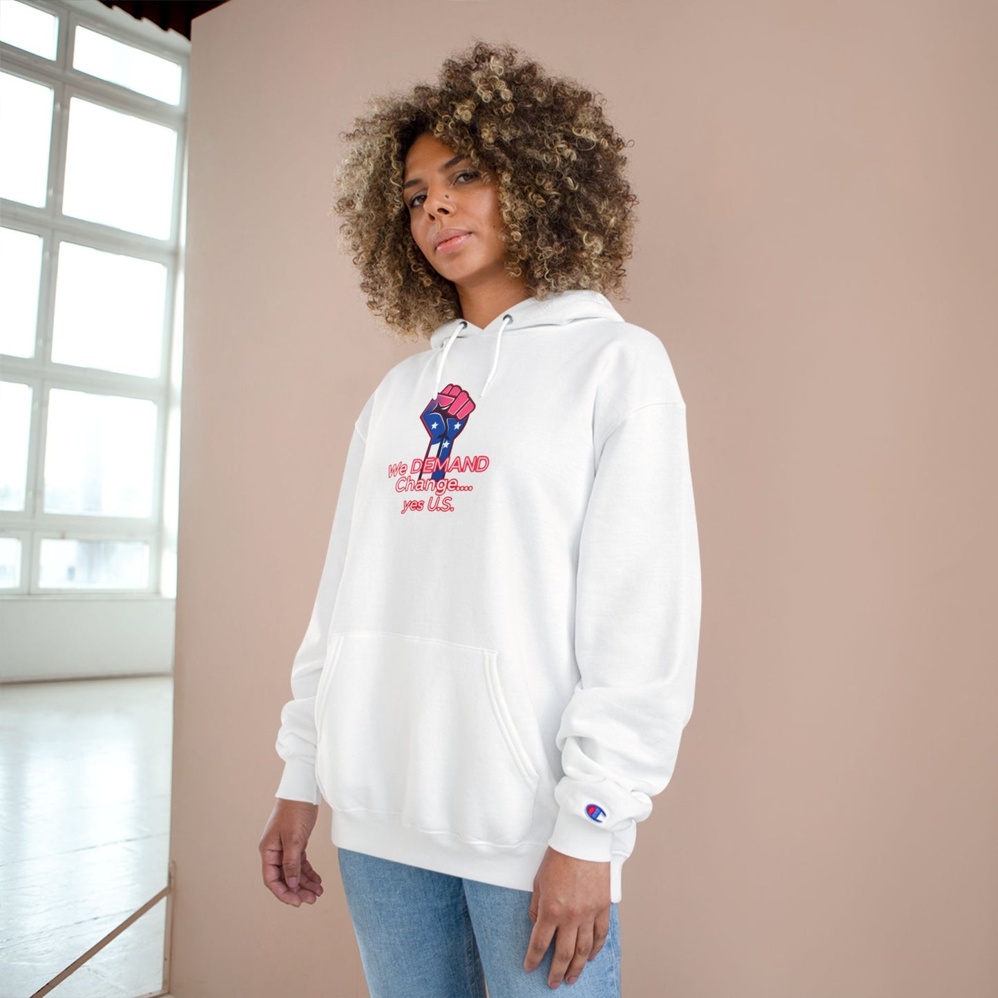 Demanding Change Empowerment Hoodie - Celebrate Strength, Protest Spirit, Trendy Sweatshirt, Unisex Gift, Cool Fashion
