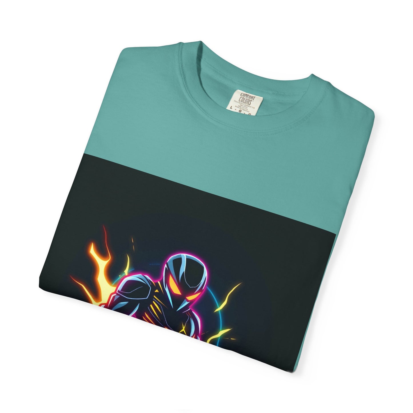 Vibrant Unisex Graphic T-Shirt, Cosmic Dreams Tee, Retro Neon Shirt, Stylish Casual Wear, Gift for Gamers & Dreamers