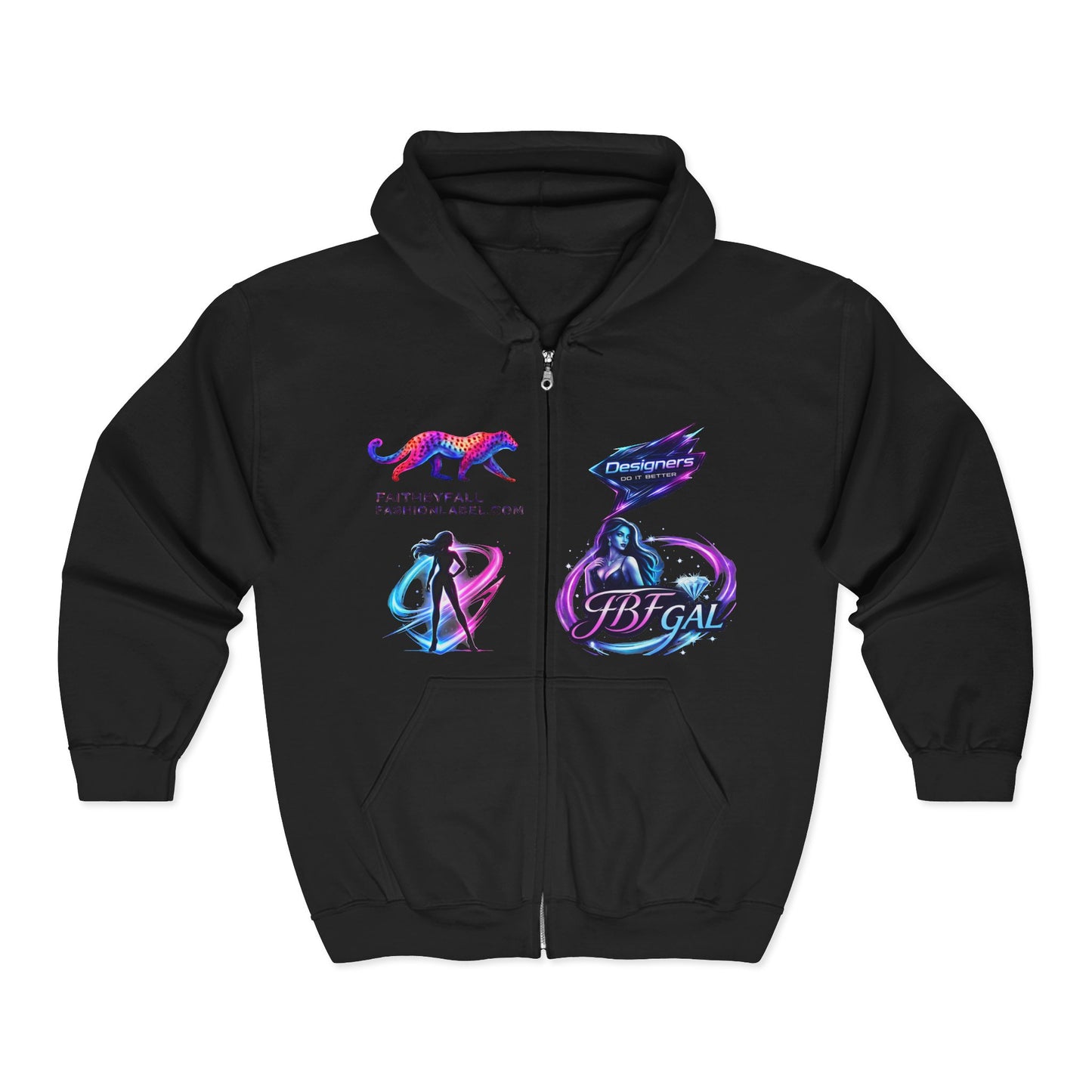 Unisex Heavy Blend™ Full Zip Hooded Sweatshirt