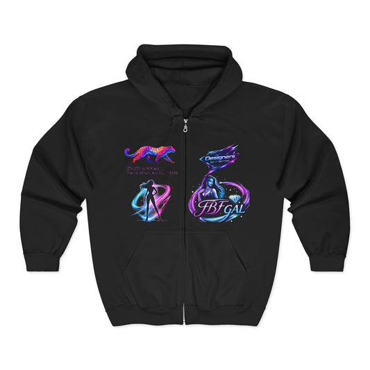Unisex Heavy Blend™ Full Zip Hooded Sweatshirt