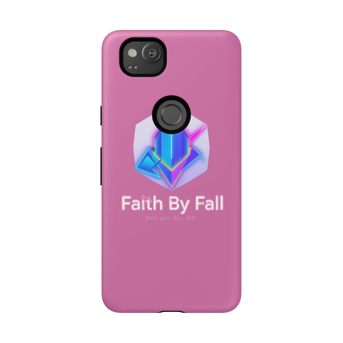 Vibrant Phone Case with Motivational Design - Faith By Fall, Colorful Phone Cover, Customizable Mobile Accessory, Unique Gift Idea, [...]