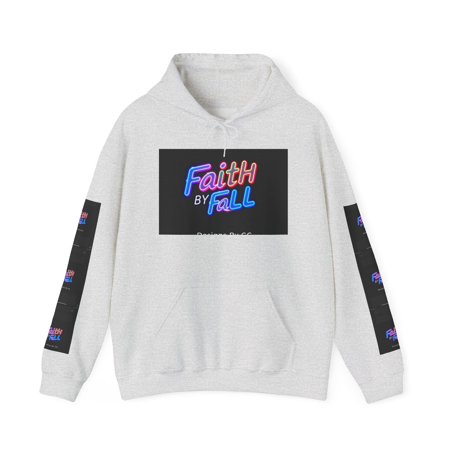 Faith by All Hooded Sweatshirt | Unisex Heavy Blend | Inspirational Apparel