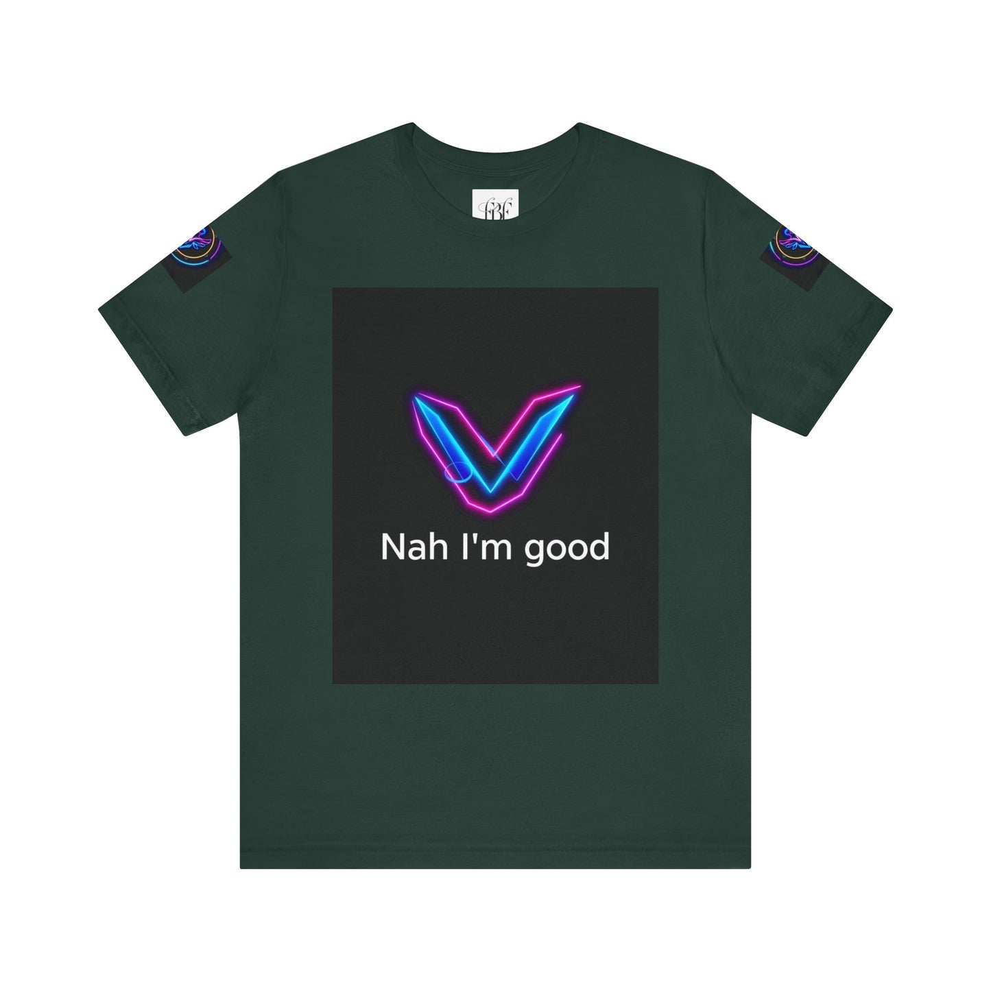 Neon Graphic Tee for Trendy Vibes, Casual Wear, Gift for Friends, Streetwear, Relaxed Fit, Graphic Art Tee