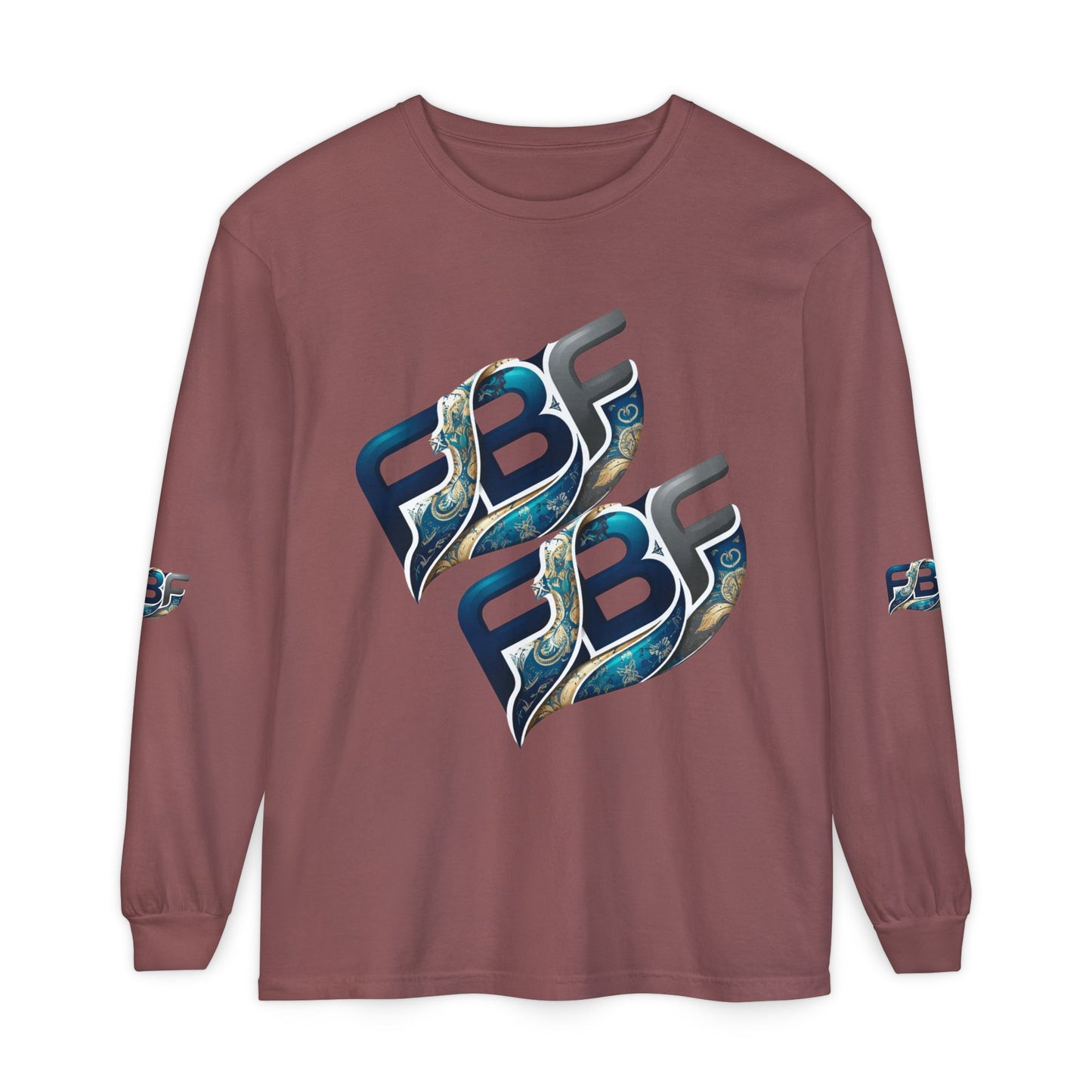 FBF Logo Long Sleeve T‑Shirt — Graphic Streetwear Tee