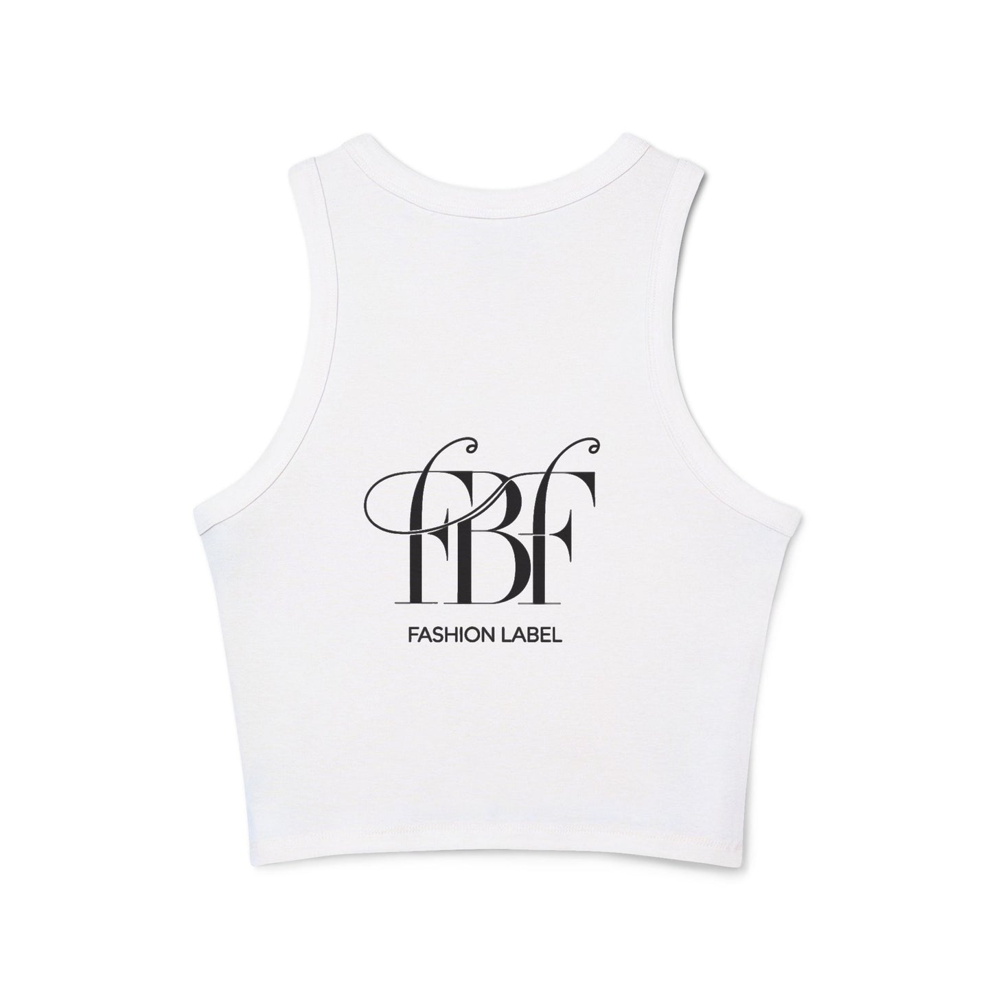 Chic Graphic Racer Tank Top, Casual Wear, Summer Essential, Trendy Apparel, Street Style, Festival Outfit