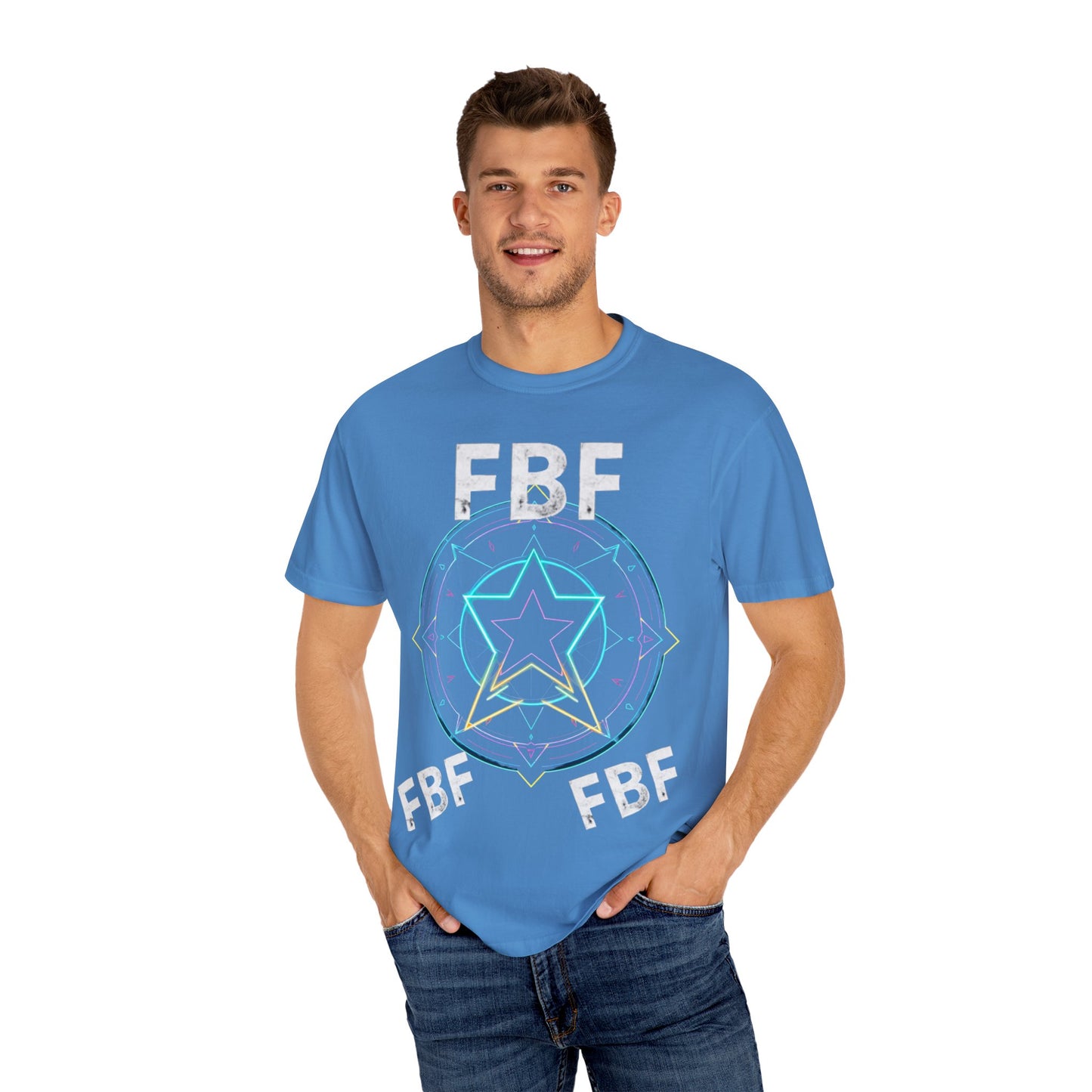 Vibrant Graphic T-shirt, Casual Wear, Gift for Friends, Trendy Streetwear, Unique Style, Music Festival Outfit