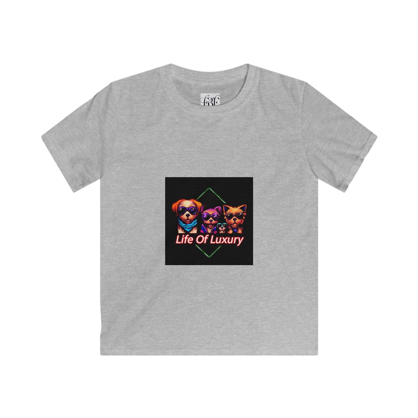 Kids Luxury Life Tee, Fun Tee for Children, Luxury Pet Design Tee, Gift for Pet Lovers, Cute Kids Clothing