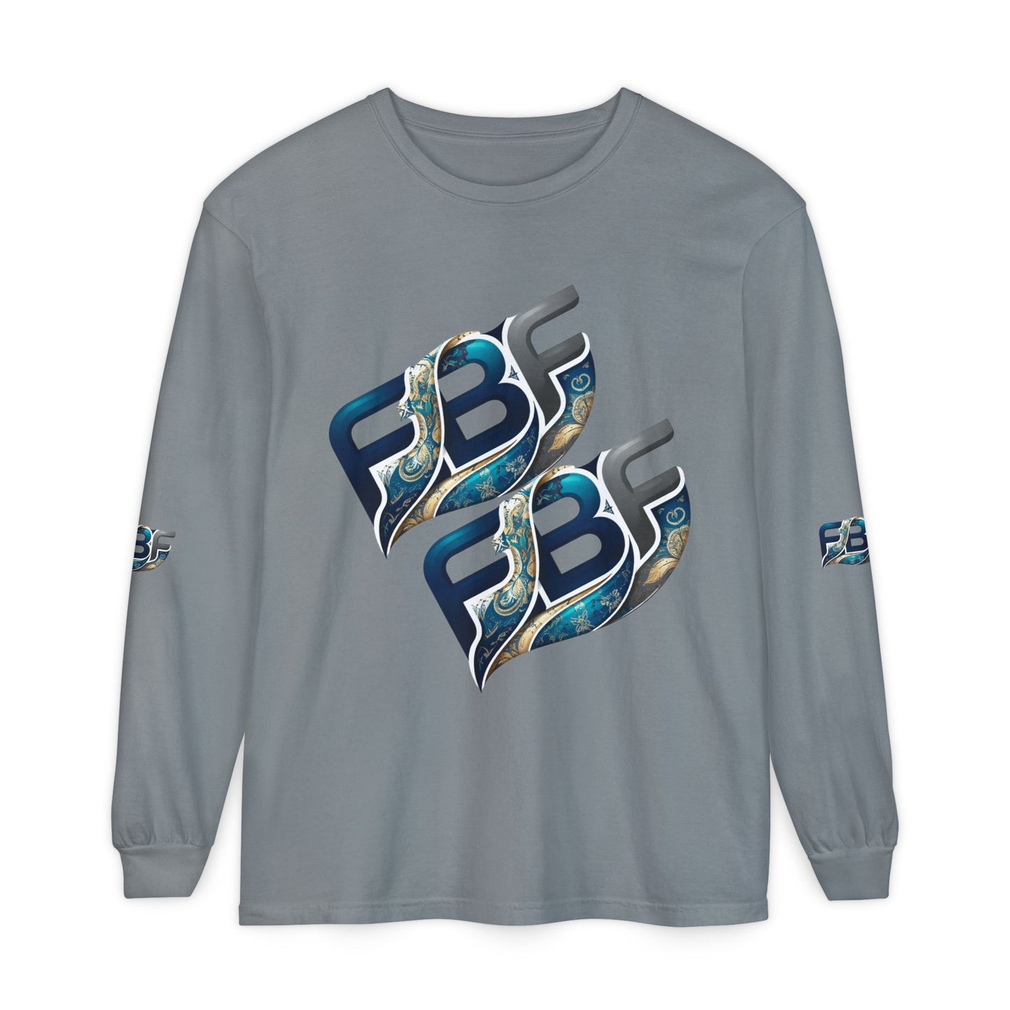 FBF Logo Long Sleeve T‑Shirt — Graphic Streetwear Tee