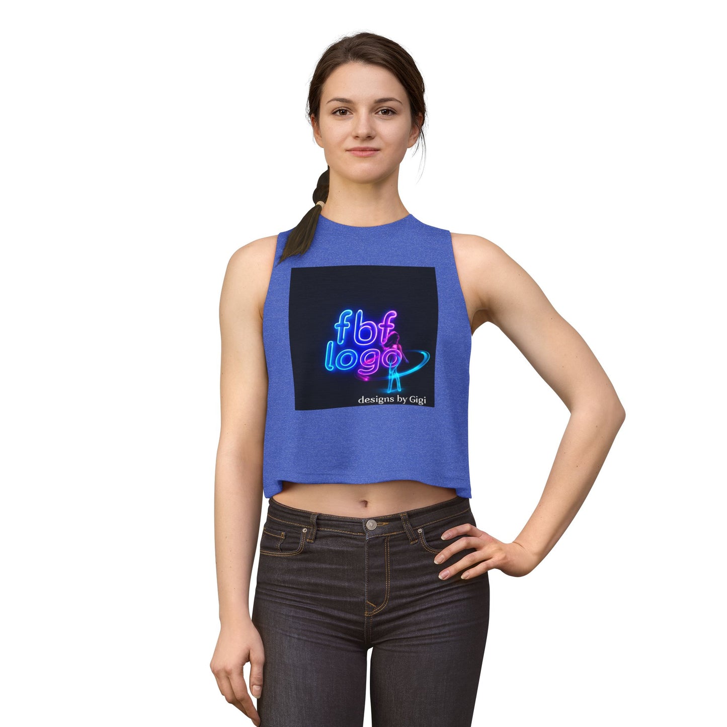 Fbf logo designs by Gigi Women's Crop Top