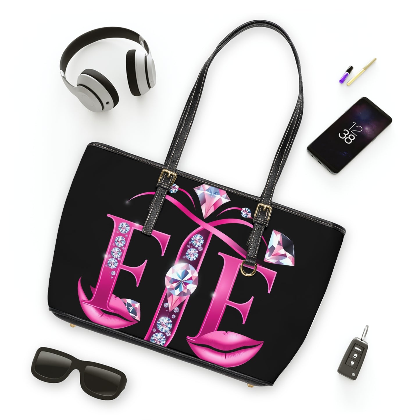 Glamorous PU Leather Shoulder Bag, Chic Handbag, Fashion Purse, Trendy Tote, Stylish Accessory for Women, Perfect Gift for Her
