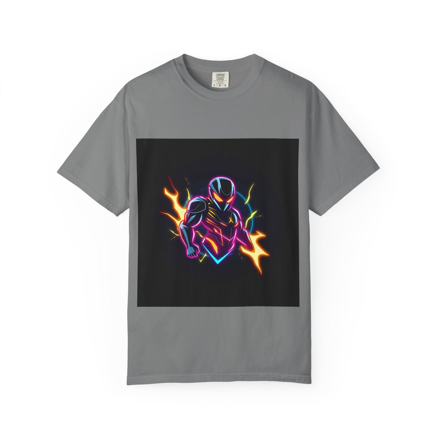 Vibrant Unisex Graphic T-Shirt, Cosmic Dreams Tee, Retro Neon Shirt, Stylish Casual Wear, Gift for Gamers & Dreamers