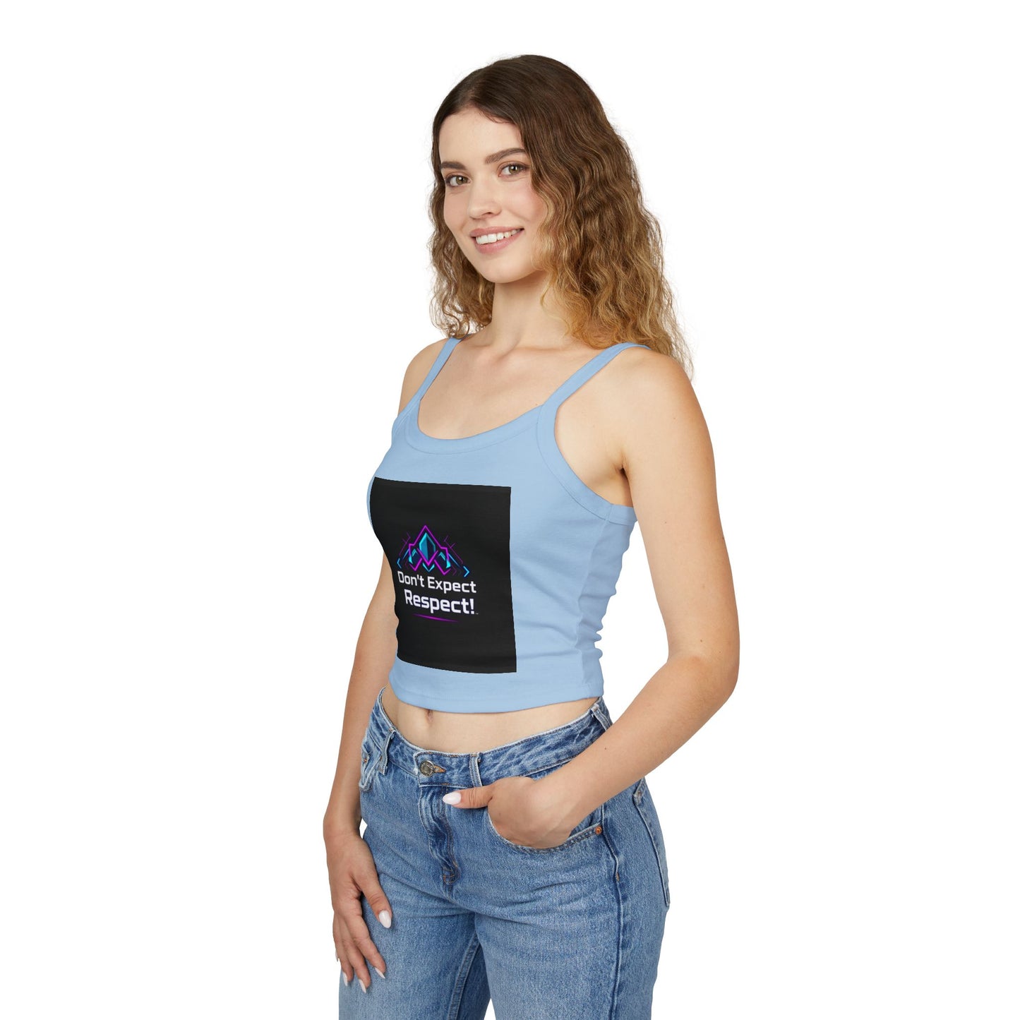 Women's Spaghetti Strap Tank Top - Empowering Designs for Confident Girls, Summer Wear, Festival Fashion, Casual Style, Gift for Loved [...]
