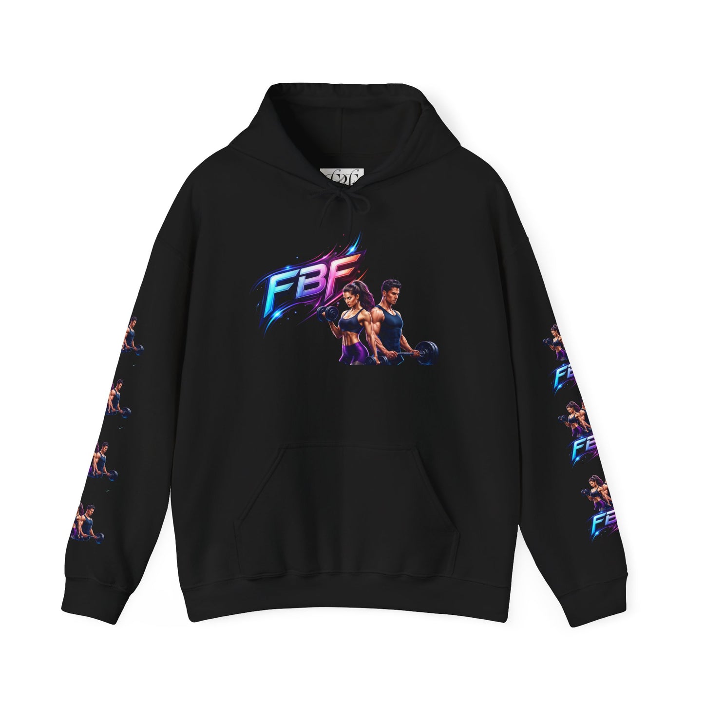 Weightlifting Hoodie — "Blood, Sweat and Tears" Fitness Pullover