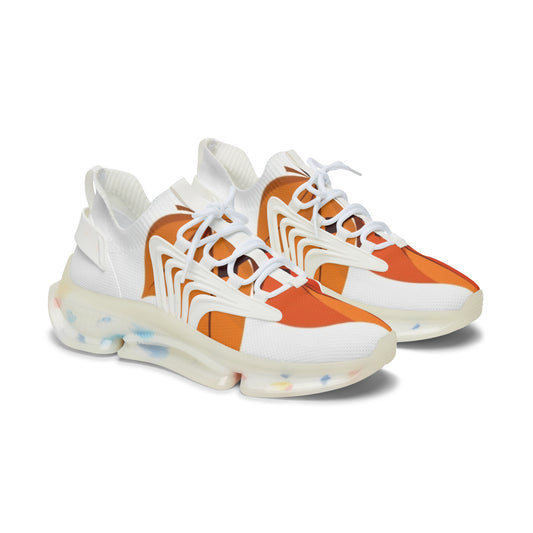 Artistic Women's Mesh Sneakers, Trendy Athletic Shoes, Colorful Casual Sneakers, Streetwear Footwear, Gift for Her, Festival Shoes
