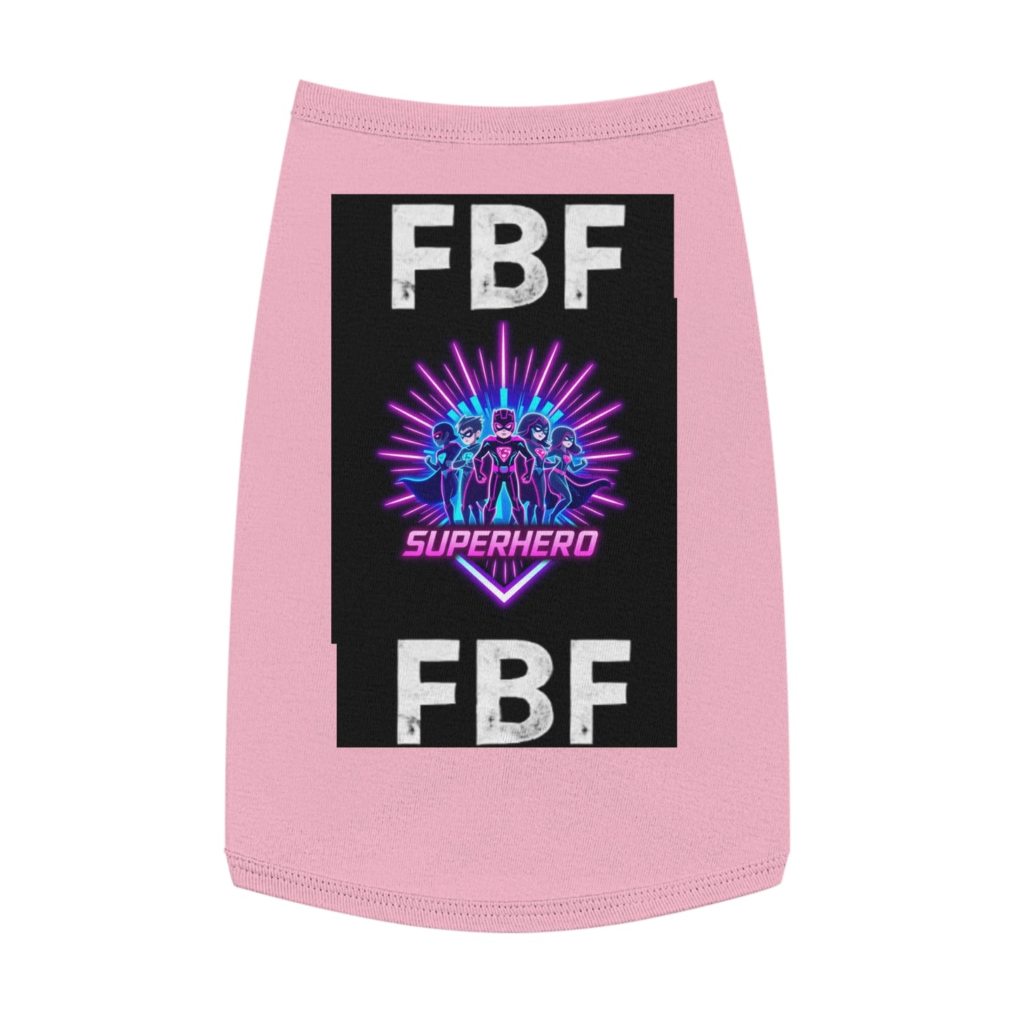 Superhero Pet Tank Top | Cute Dog Shirt, Pet Apparel for Comic Lovers, Gift for Pet Owners, Summer Wear, FBF Design
