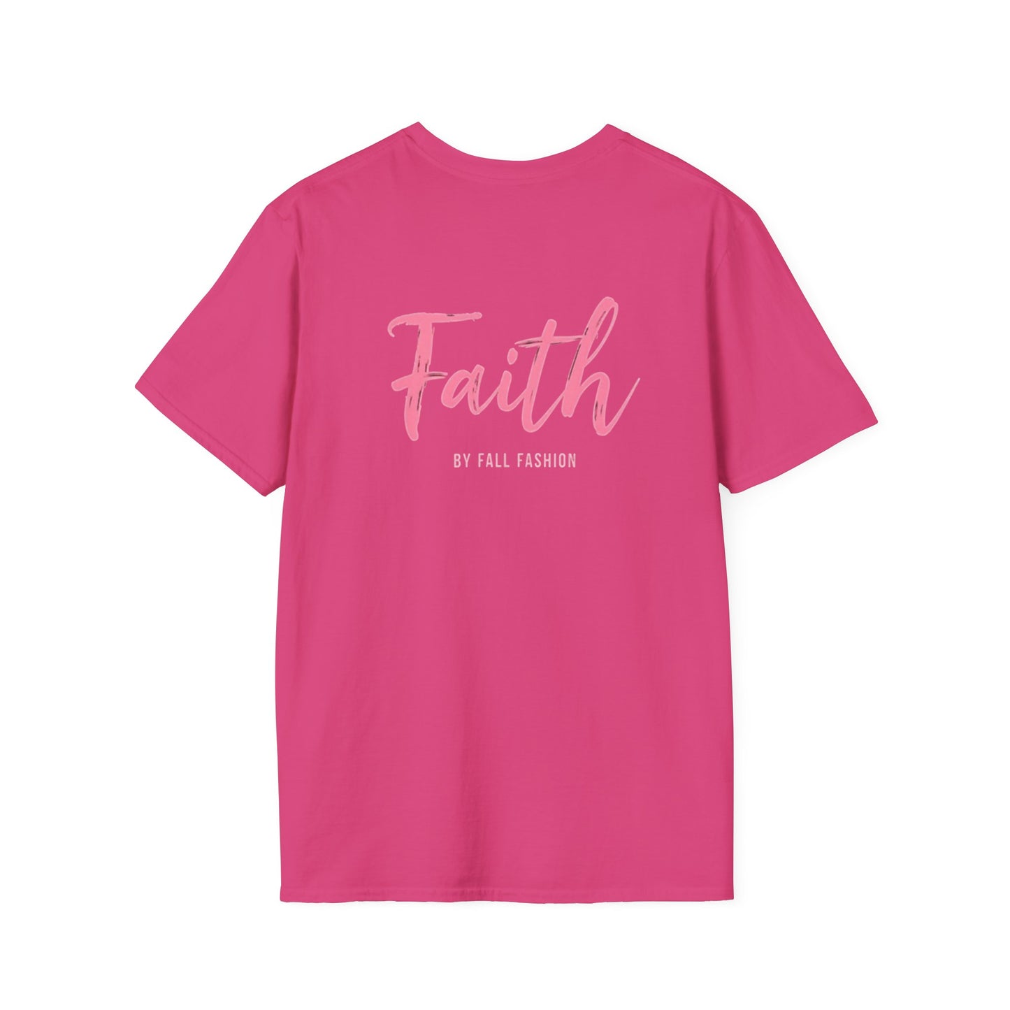 Faith-Inspiring Unisex Softstyle T-Shirt, Everyday Wear, Gift for Her, Christian Apparel, Inspirational Tee, Spiritual Comfort