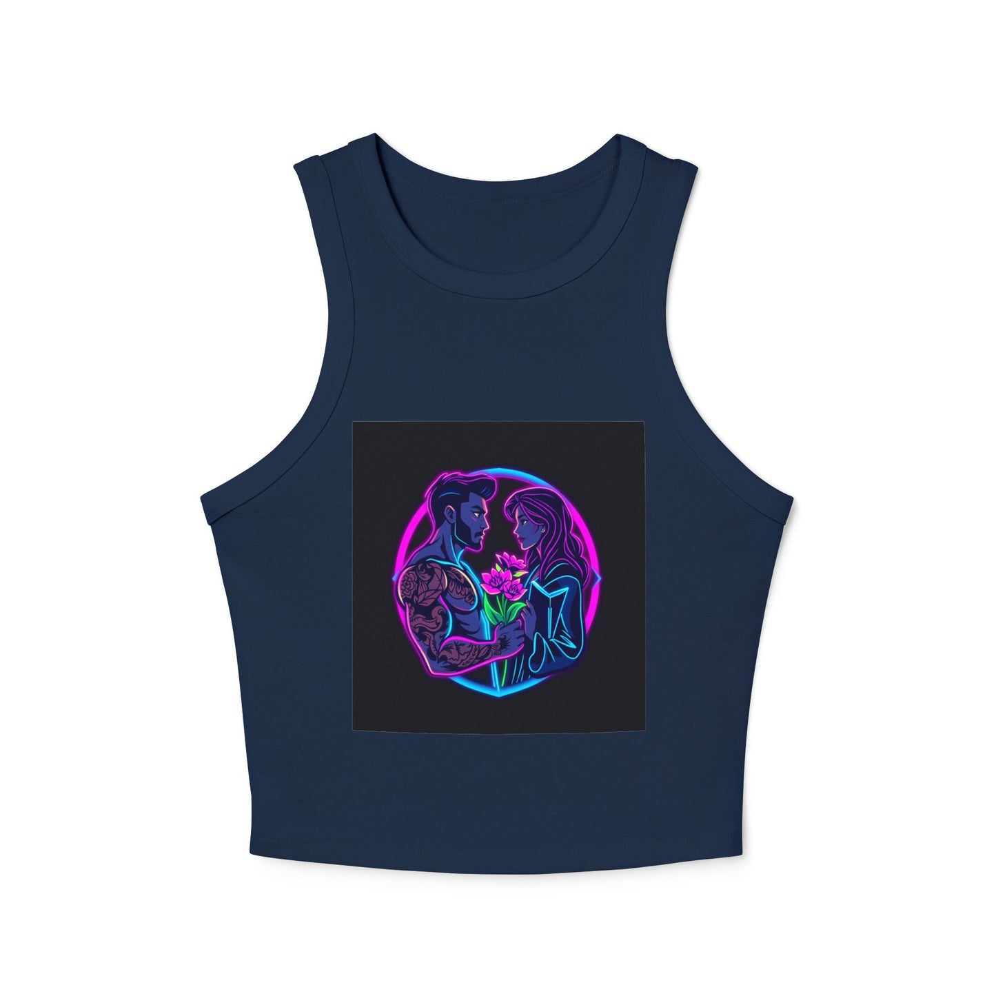 Women's Micro Rib Racer Tank Top