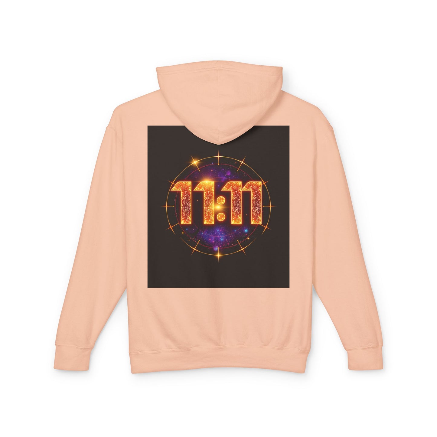 Glow-in-the-Dark Unisex Hoodie - Perfect for Magical Moments, Meditation, Gift for Dreamers, 11:11 Celebration, Trendy Fall Fashion