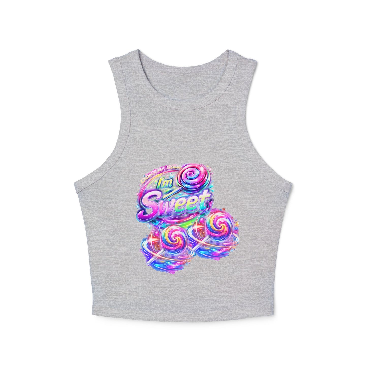 Women's Micro Rib Racer Tank Top