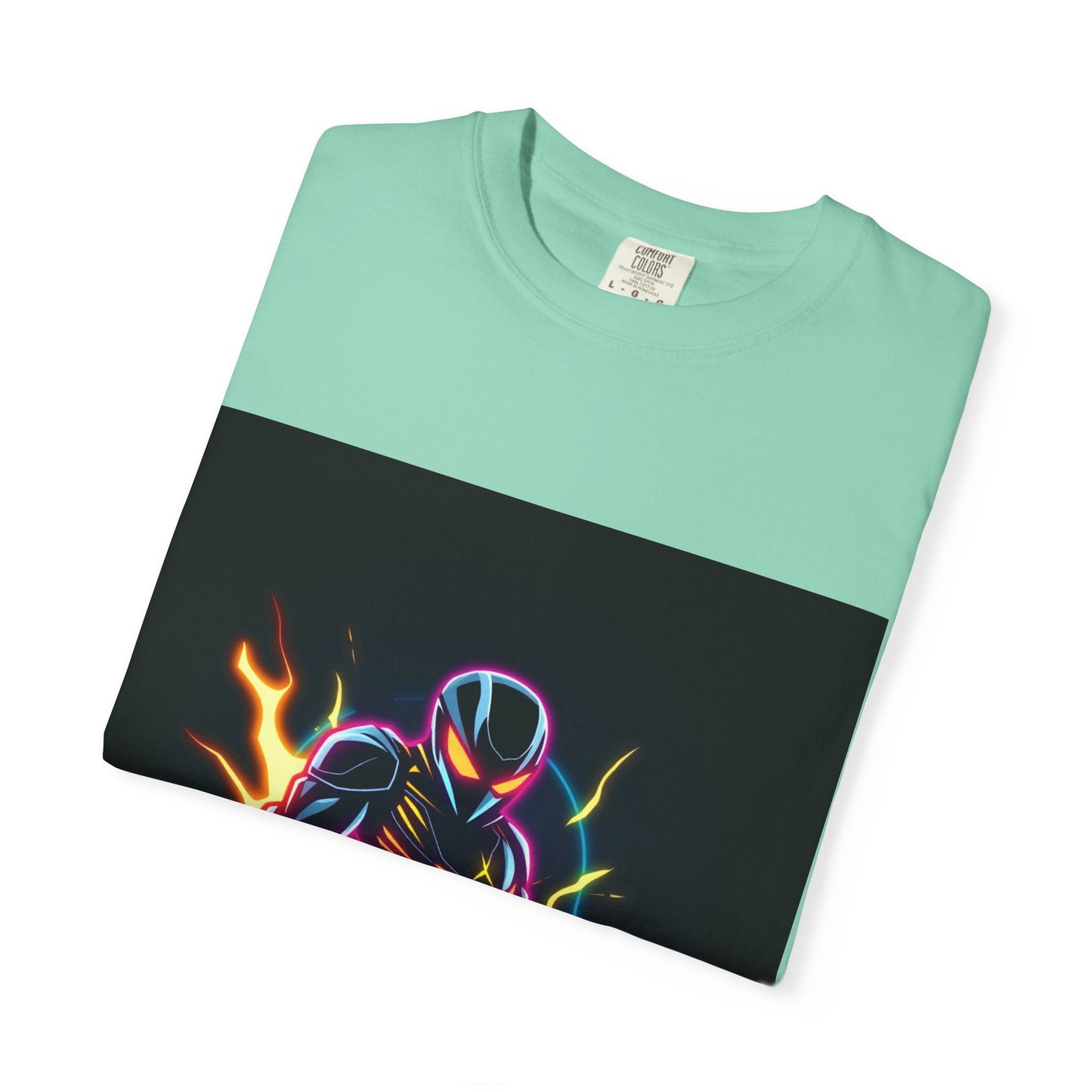 Vibrant Unisex Graphic T-Shirt, Cosmic Dreams Tee, Retro Neon Shirt, Stylish Casual Wear, Gift for Gamers & Dreamers