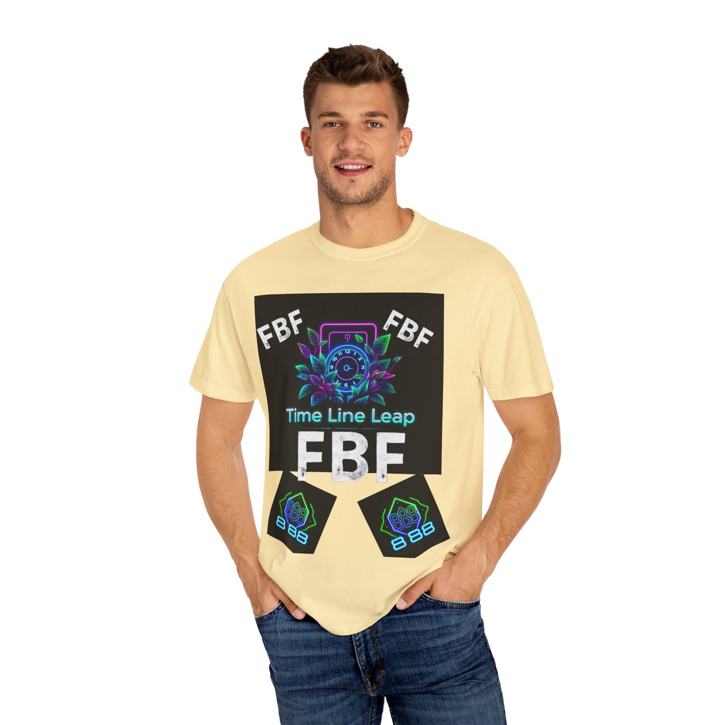 Colorful Unisex Graphic Tee with Retro Vibes, Cool T-shirt for Trendsetters, Perfect for Festivals, Summer Events, Gift for Friends