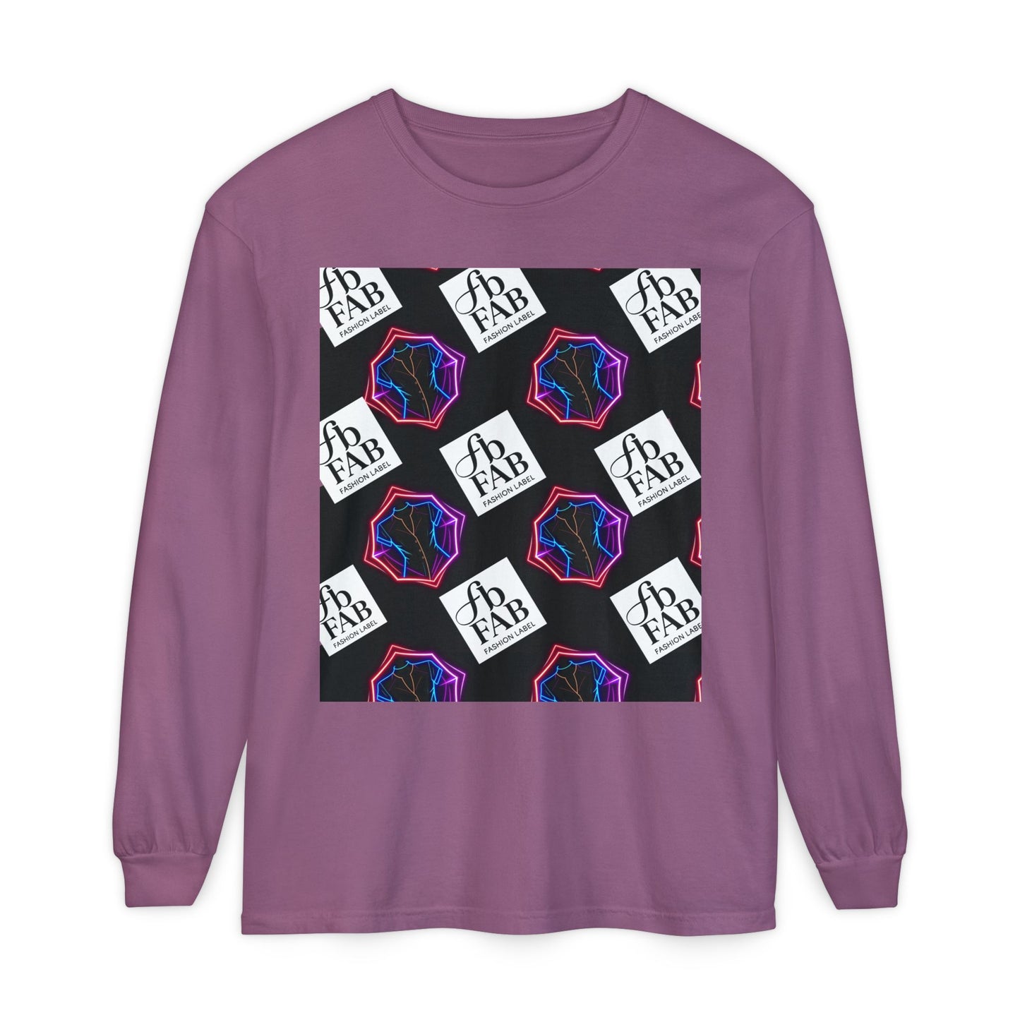 Unisex Garment-dyed Long Sleeve T-Shirt