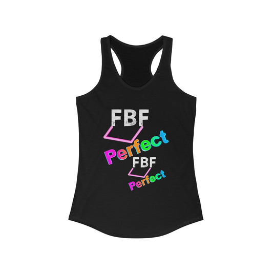Colorful Racerback Tank Top for Women | Perfect for Summer, Fitness, or Casual Wear, Summer Vibes, Ideal Gift for Friends