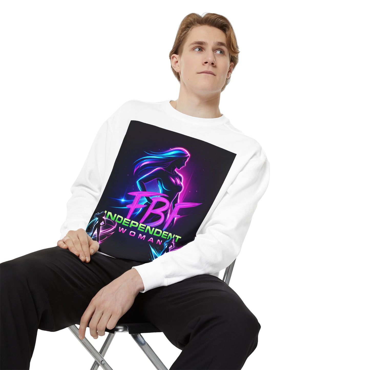 Unisex Garment-Dyed Sweatshirt