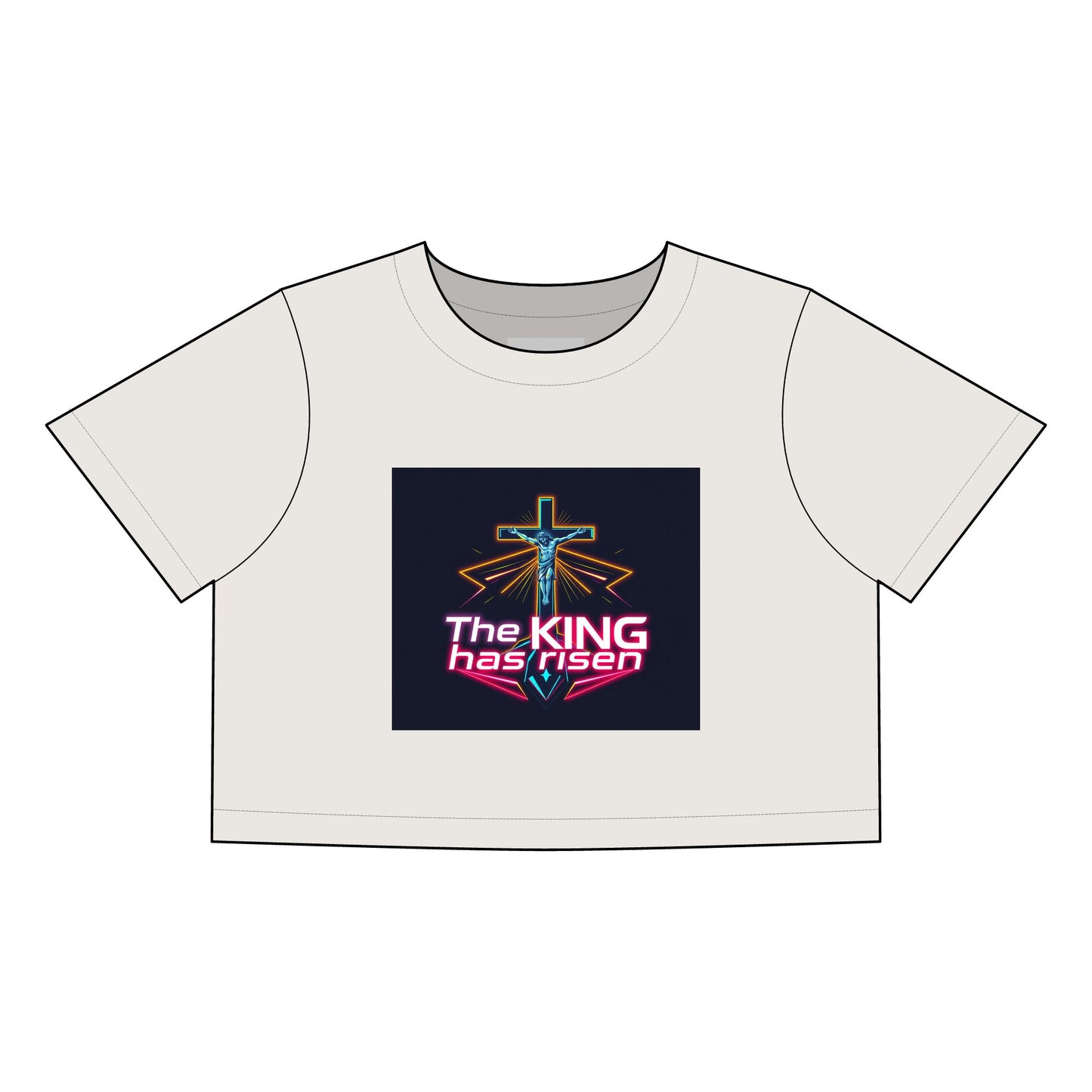Women's Heavy Faded Crop Tee