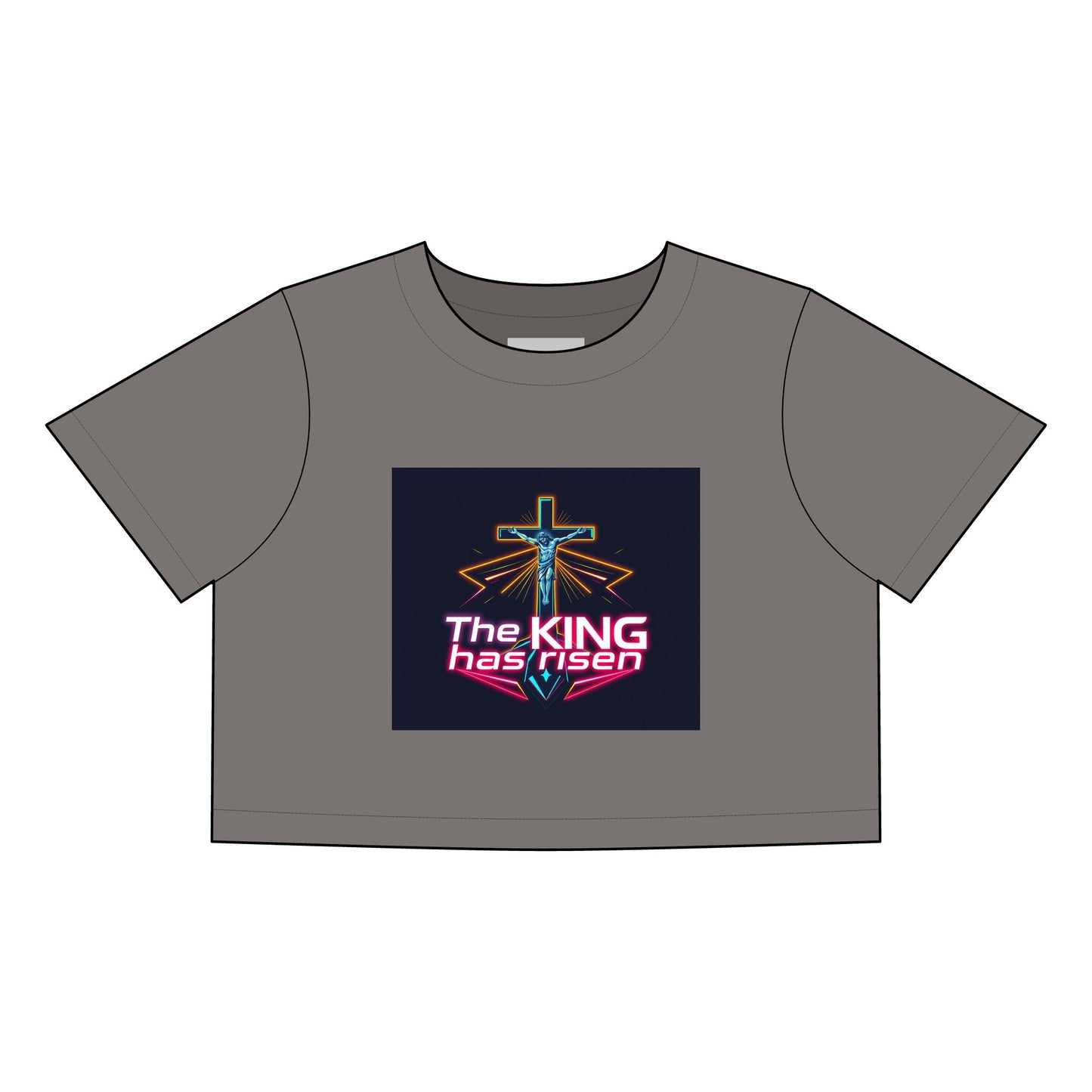 Women's Heavy Faded Crop Tee