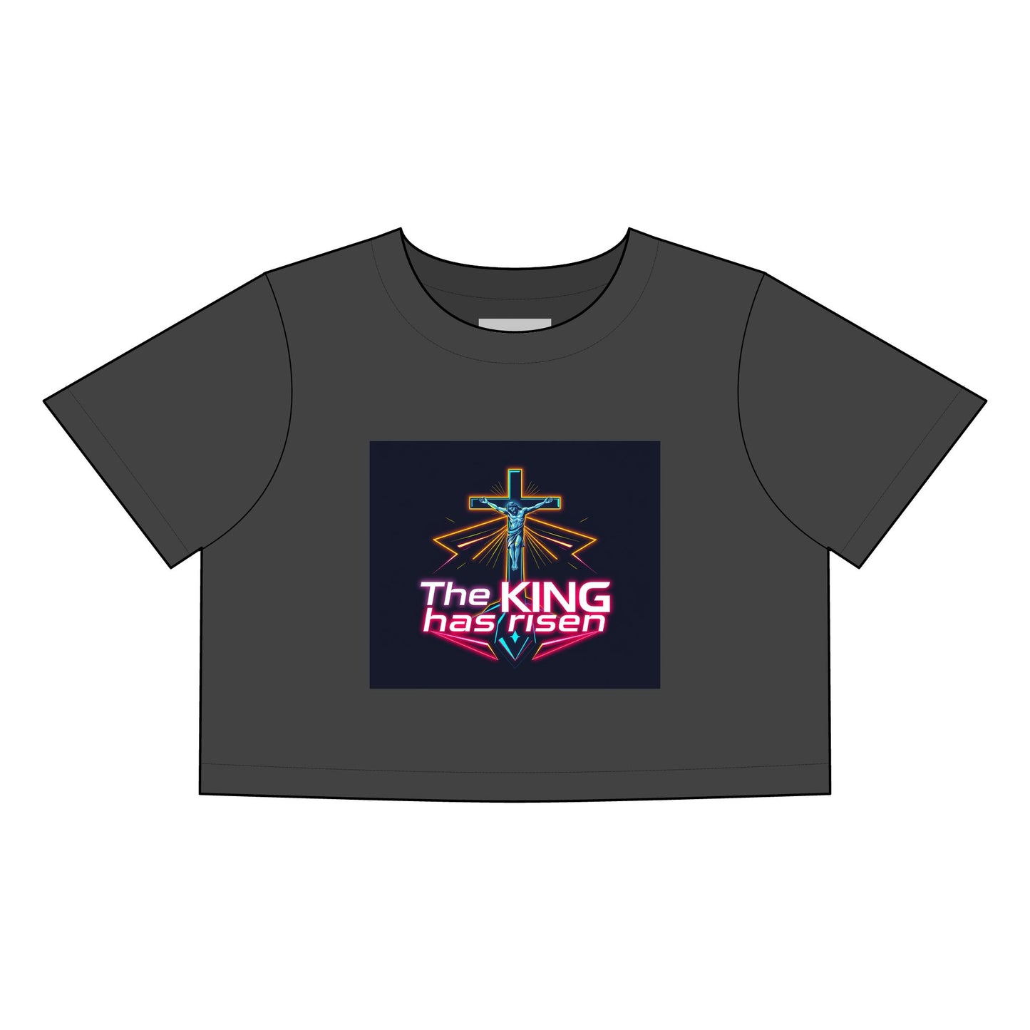 Women's Heavy Faded Crop Tee