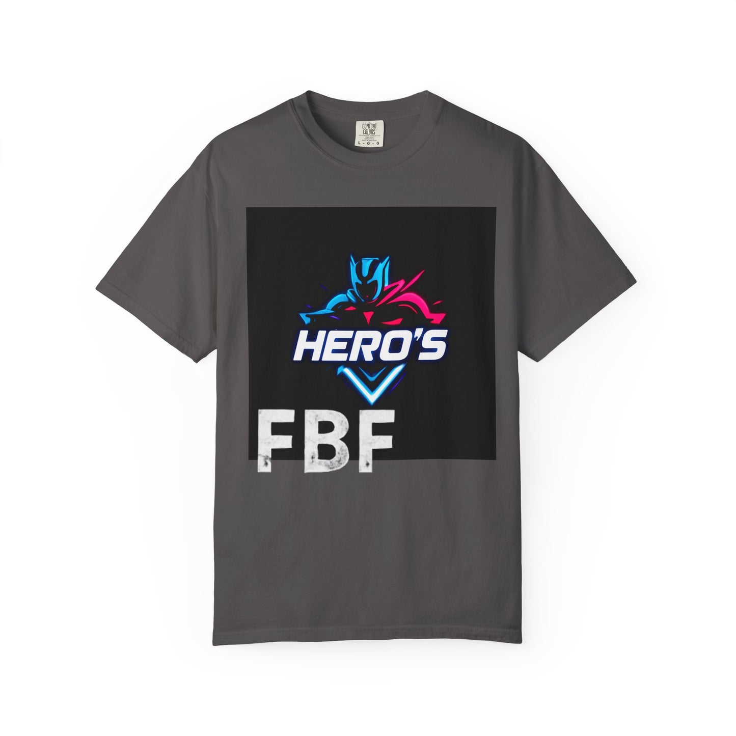 Hero's Unisex Garment-Dyed T-shirt, Casual Tee, Perfect for Gifting, Comic Fans, Hero Celebrations, Graphic Tee, Everyday Wear
