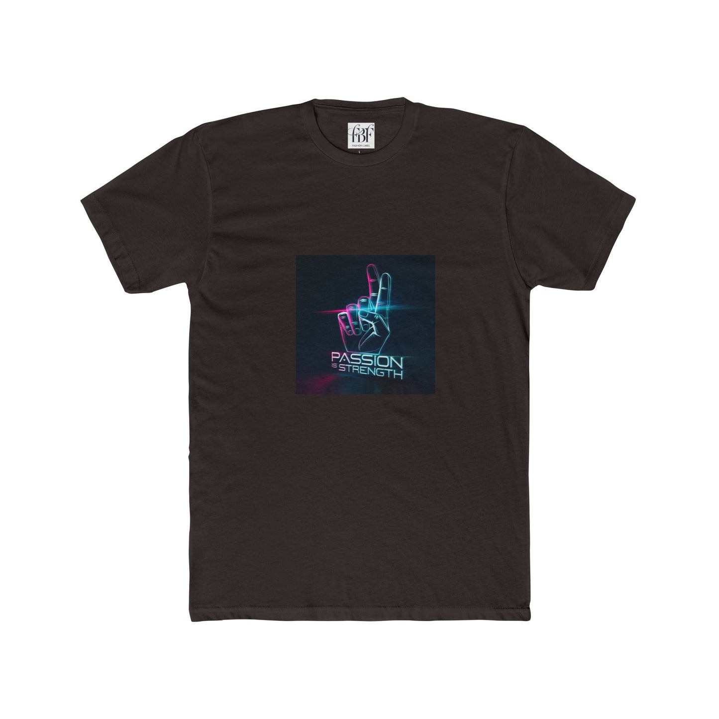 Passion Is Strength Neon Hand T-Shirt