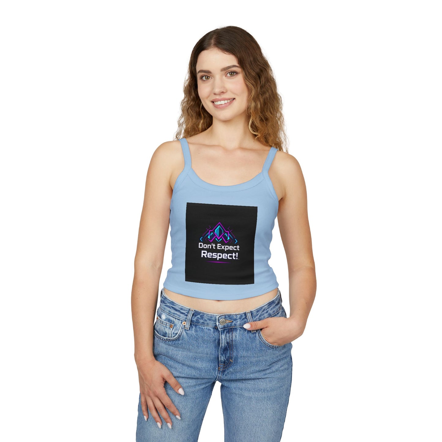 Women's Spaghetti Strap Tank Top - Empowering Designs for Confident Girls, Summer Wear, Festival Fashion, Casual Style, Gift for Loved [...]