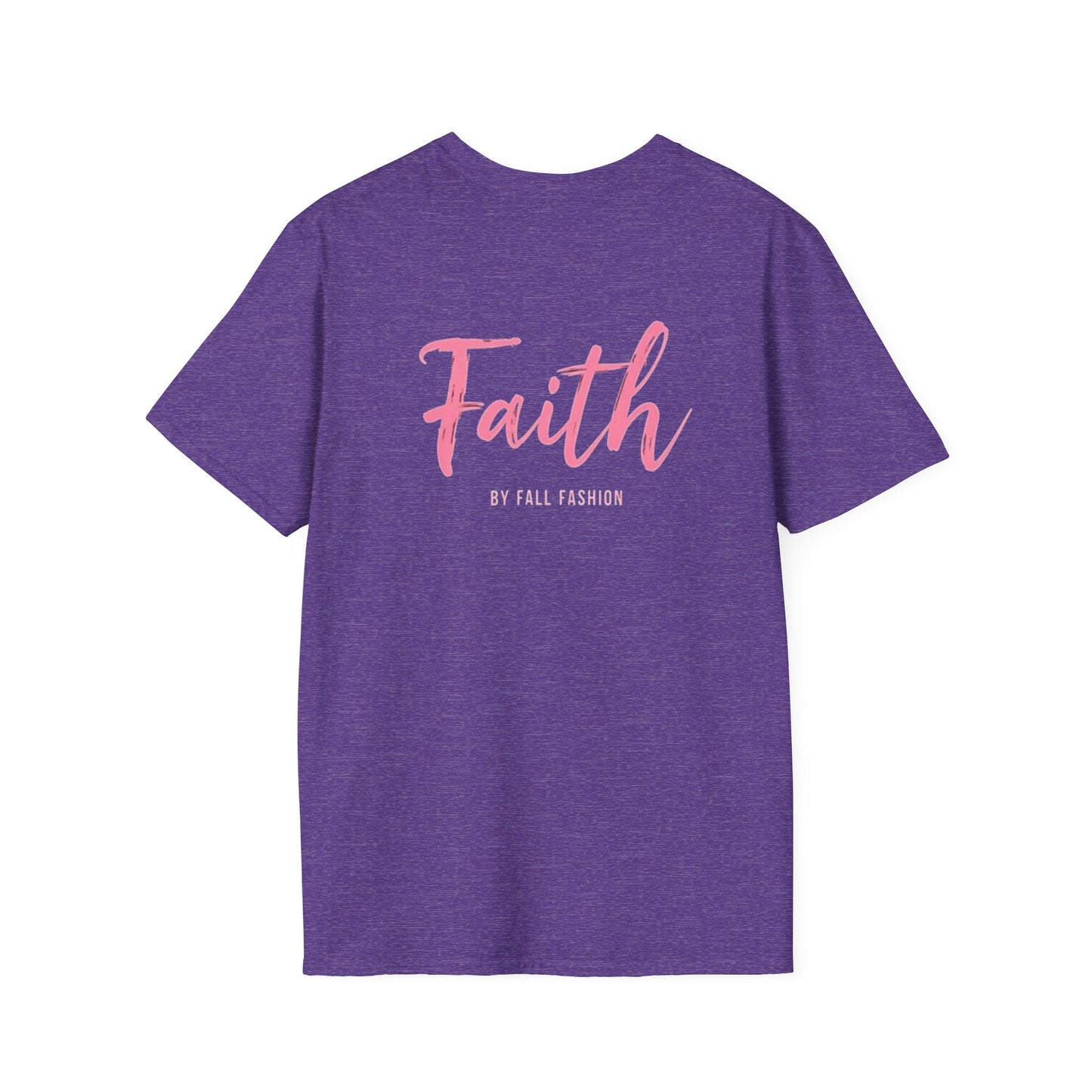 Faith-Inspiring Unisex Softstyle T-Shirt, Everyday Wear, Gift for Her, Christian Apparel, Inspirational Tee, Spiritual Comfort