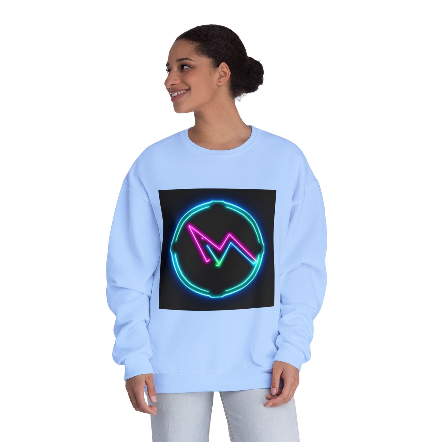 Neon Pulse Unisex Crewneck Sweatshirt