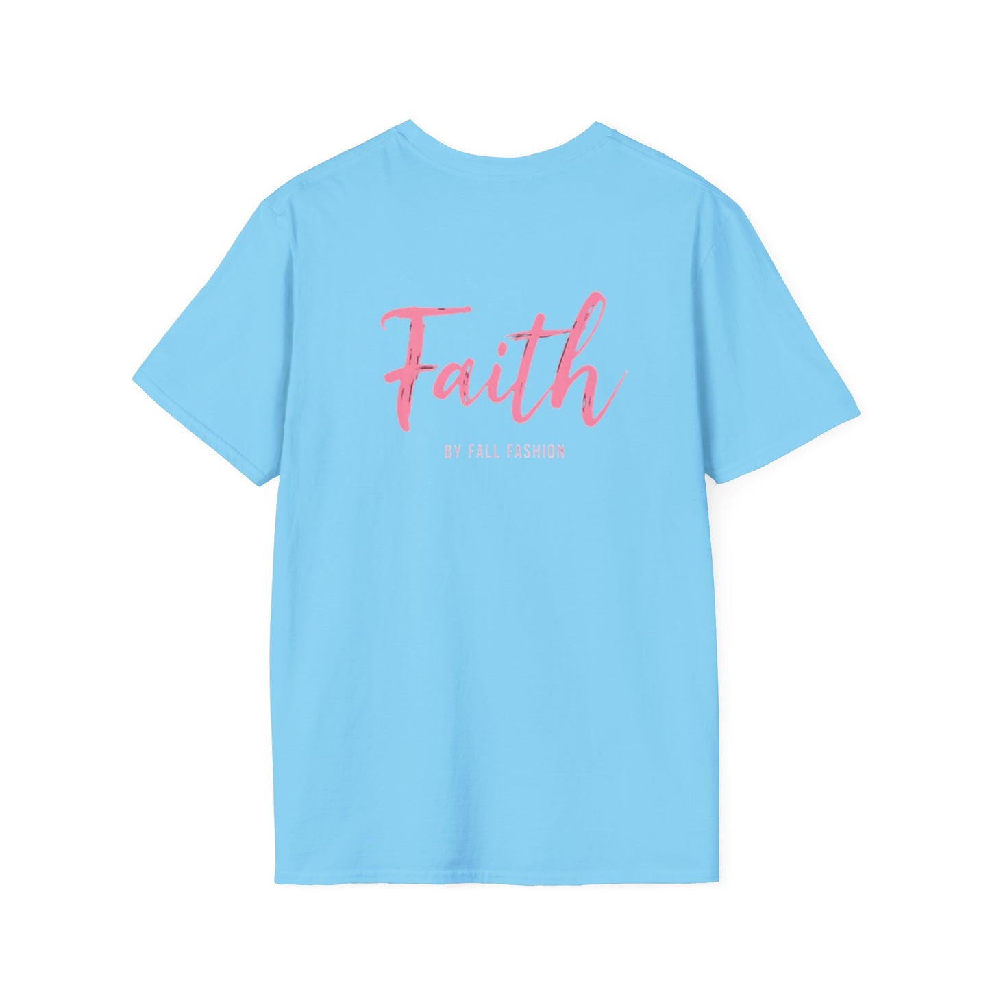 Faith-Inspiring Unisex Softstyle T-Shirt, Everyday Wear, Gift for Her, Christian Apparel, Inspirational Tee, Spiritual Comfort