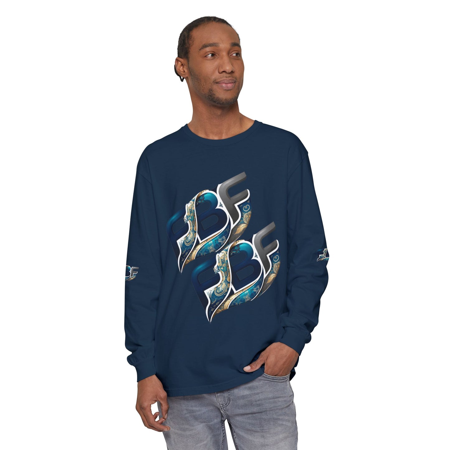 FBF Logo Long Sleeve T‑Shirt — Graphic Streetwear Tee