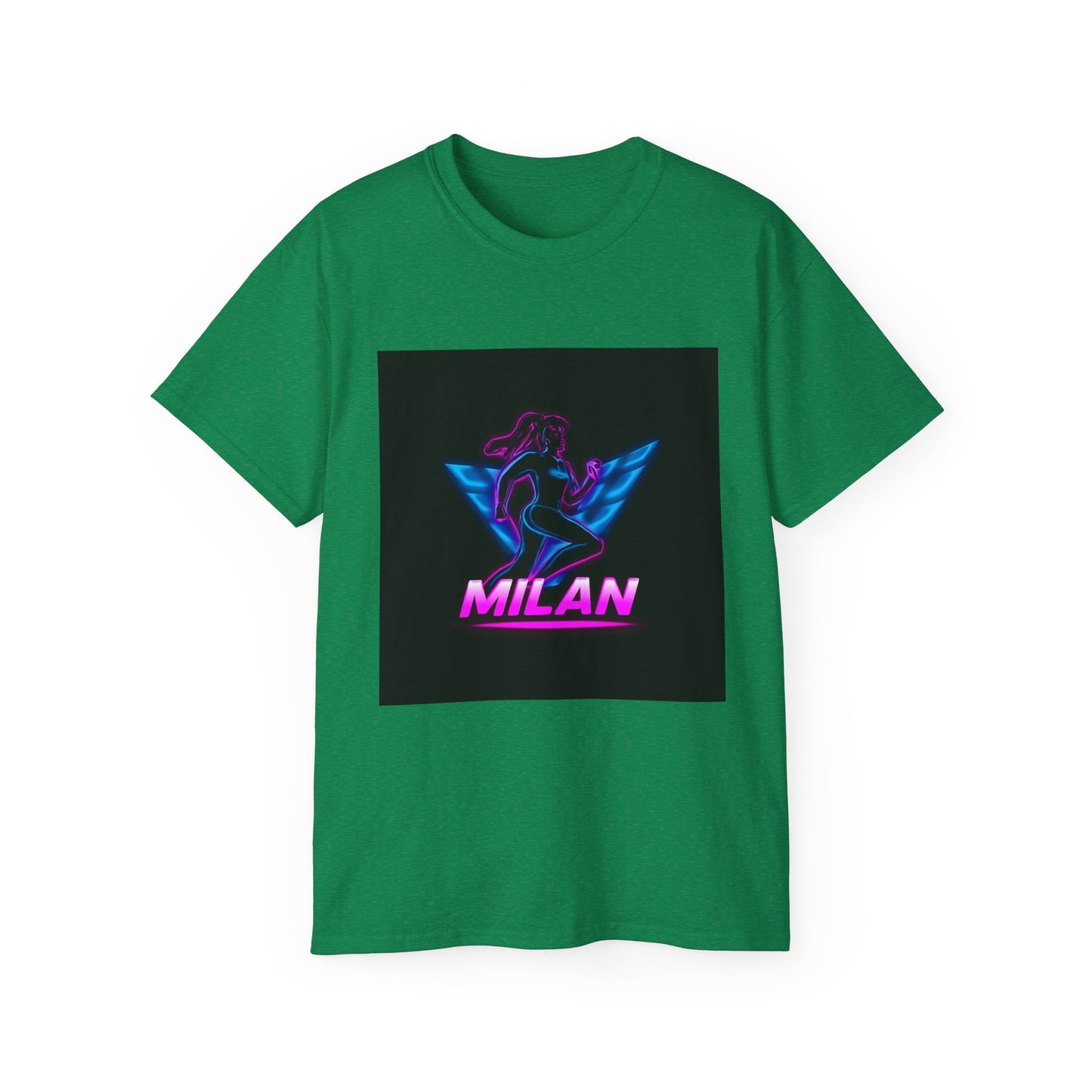 Milan Graphic Tee, Unisex Ultra Cotton T-Shirt, Retro Sportswear, Casual Streetwear, Birthday Gift, Unique Fashion Statement