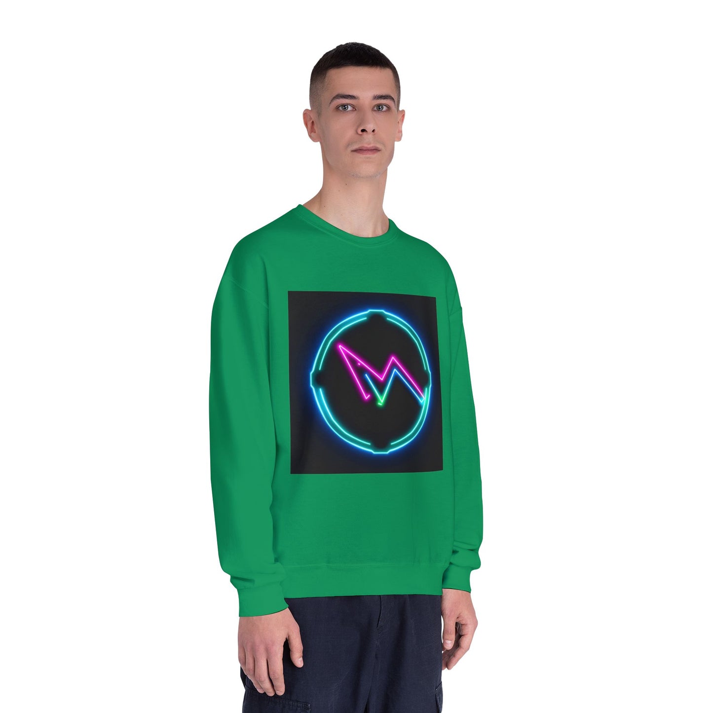 Neon Pulse Unisex Crewneck Sweatshirt